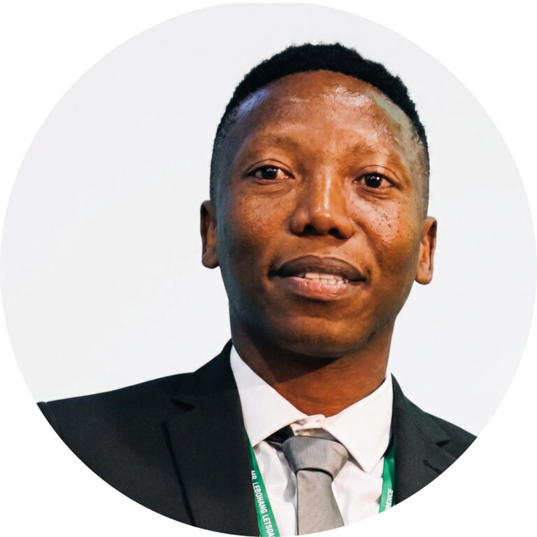 Portrait of Mr Lebohang Letsoako